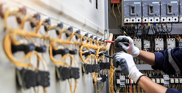 Professional Electrician technician working in West Chatham, MA